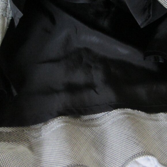 NWT $108 ANN TAYLOR Mini houndstooth print skirt w/ ruffle hem – Sz 10 - Picture 3 of 6